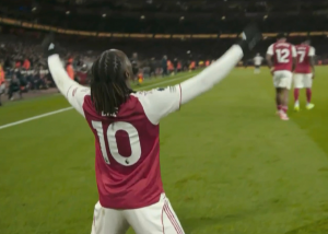 گل دوم آرسنال به تاتنهام (ابرچی ازه)