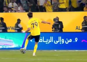 گل اول النصر به الخلیج (ژوائو فیلیکس)