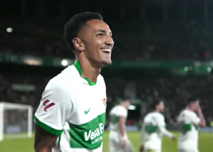 گل دوم الچه به رئال مادرید توسط رودریگز