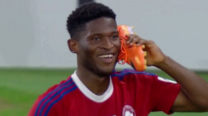 گل اول شارجه به الاهلی (کامارا)