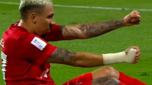 گل دوم شباب الاهلی به الغرافه (گویلهرم)