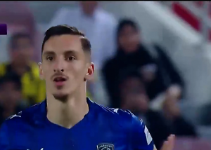 گل اول الدحیل به الاتحاد توسط بولبینا 