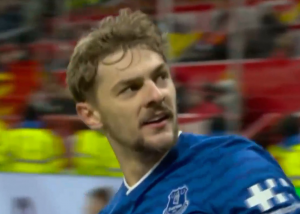 گل اول اورتون به منچستریونایتد توسط هال