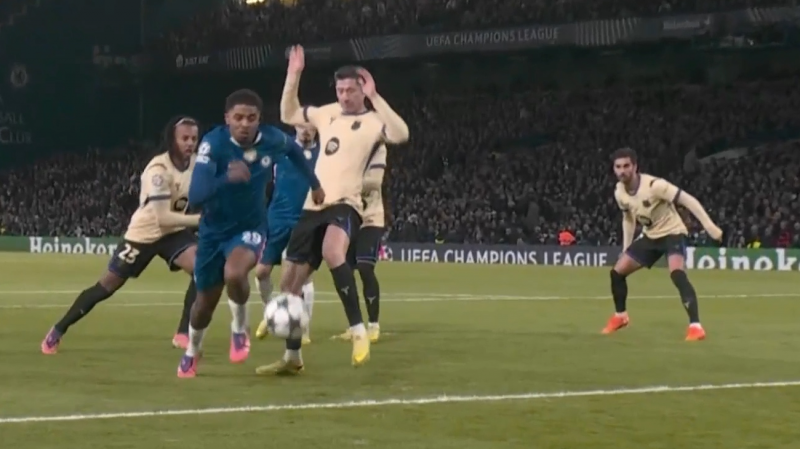 گل مردود چلسی به بارسلونا