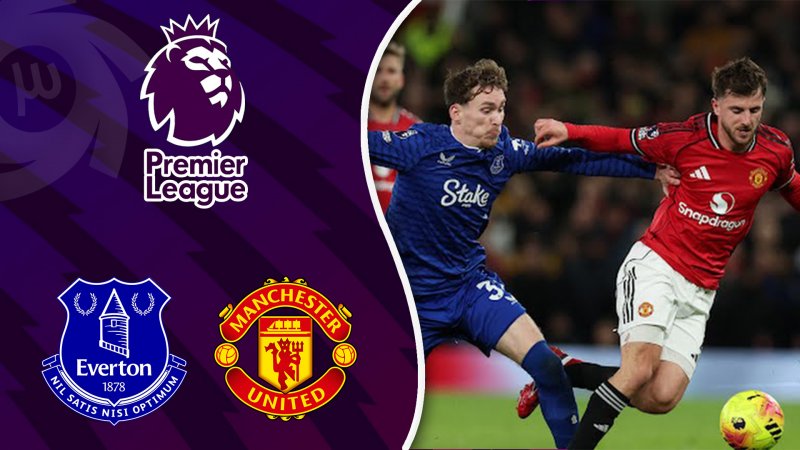 خلاصه بازی منچستر یونایتد 0 - اورتون 1 