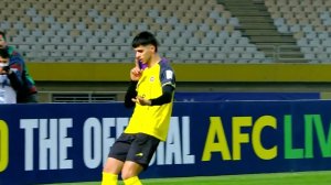 گل اول سپاهان به الحسین توسط آریا یوسفی