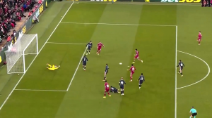 گل اول لیورپول به آیندهوون (سوبوسلای)