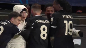 گل سوم یوونتوس به بوده توسط دیوید