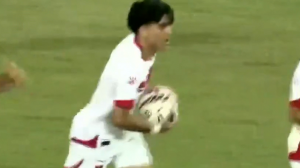 گل اول نوجوانان لبنان به نوجوانان ایران 