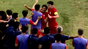 گل اول نوجوانان ایران به نوجوانان لبنان توسط اسدی