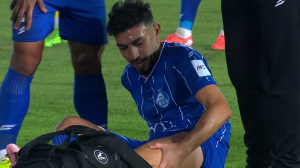 مصدومیت منیر الحدادی و تعویض اجباری برای استقلال