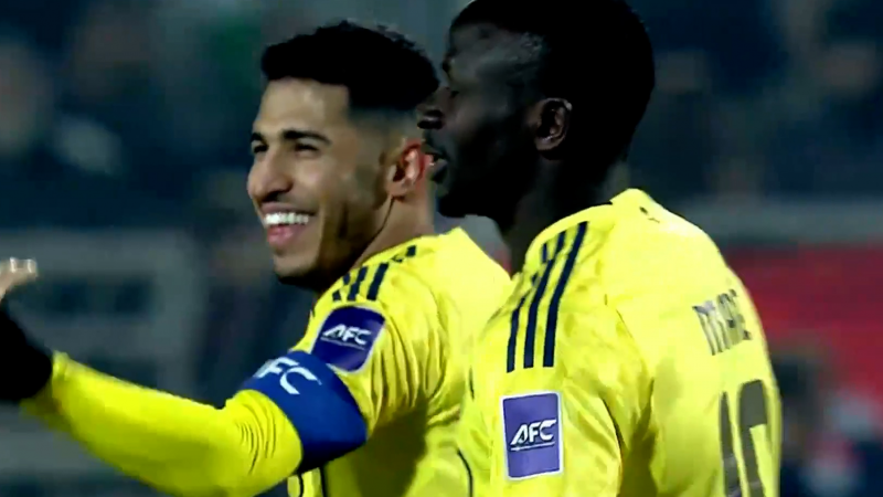 گل سوم النصر به استقلال تاجیکستان توسط مانه 