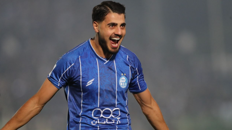 گل اول استقلال به الوصل توسط سحرخیزان