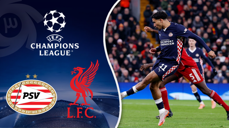 خلاصه بازی لیورپول 1 - آیندهوون 4