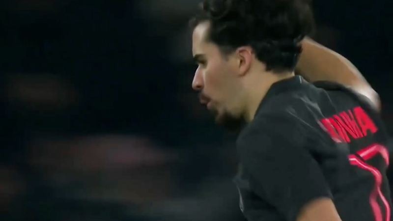 گل دوم پاری‌سن ژرمن به تاتنهام توسط ویتینیا 