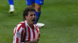 گل دوم اتلتیکومادرید به اینتر توسط خیمنز 