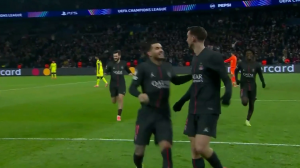 گل سوم پاری‌سن ژرمن به تاتنهام توسط رویز 