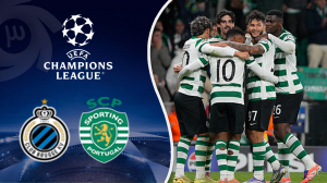 خلاصه بازی اسپورتینگ 3 - کلوب بروژ 0