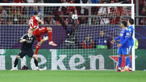 گل زیبای طارمی مقابل رئال مادرید با گزارش عربی 