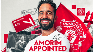 آموریم و منچستر در یک سالگی 