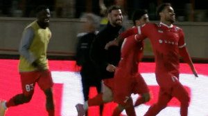 گل دوم پرسپولیس به شمس آذر (اورونوف)