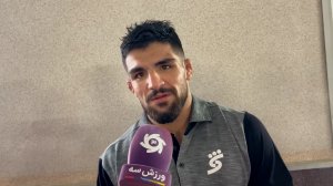 امیدوارم رقابت من با فیروزپور به نفع تیم ملی باشد