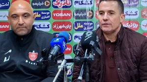 نشست خبری کامل اوسمار ویرا پس از بازی با شمس آذر