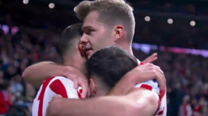 گل اول اتلتیکومادرید به رئال اویدو (سورلوث)