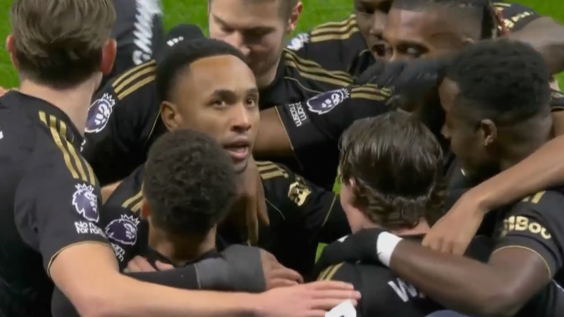 گل دوم  فولام به تاتنهام (ویلسون)