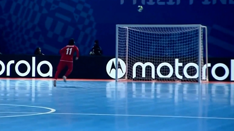 گل سوم زنان ایتالیا به ایران توسط وانلی