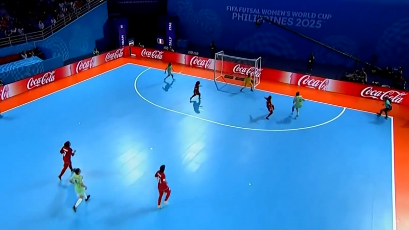 گل دوم زنان ایتالیا به ایران توسط بورگس