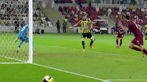 گل چهارم الاتحاد به الشباب توسط بنزما