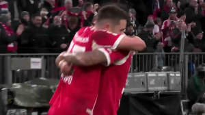 گل اول بایرن مونیخ به سن پائولی (گوئررو)