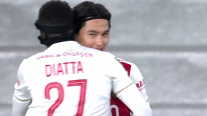 گل اول موناکو به پاری سن ژرمن توسط مینامینو