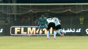 گل اول سپاهان به مس رفسنجان (احسان حاج صفی)