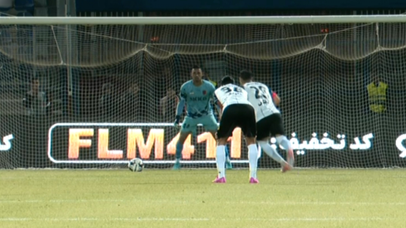 گل اول سپاهان به مس رفسنجان (احسان حاج صفی)