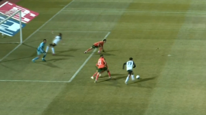 دبل سیو تماشایی میرزازاد مقابل سپاهان