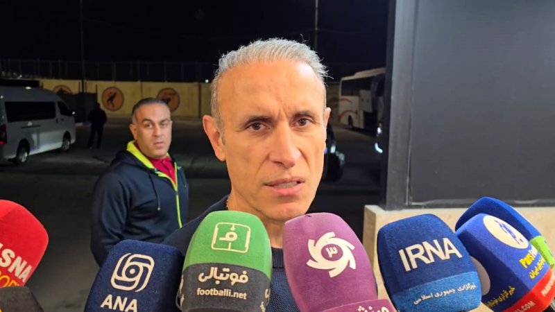 تشکر گل‌محمدی از تیم داوری در بازی مقابل استقلال