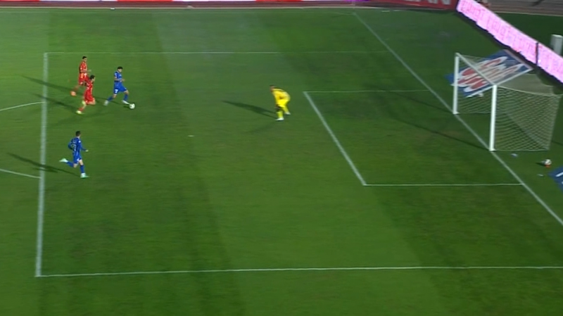 موقعیت گلزنی تک به تک که سحرخیزان از دست داد