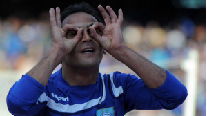 گل زیبای آرش برهانی به پرسپولیس در دربی 70