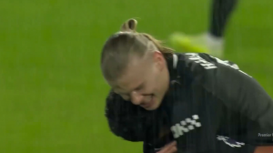 گل اول منچستر سیتی به فولام توسط هالند 