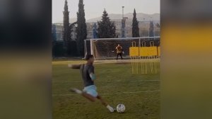 تمرین ضربه ایستگاهی رامین برای دربی 