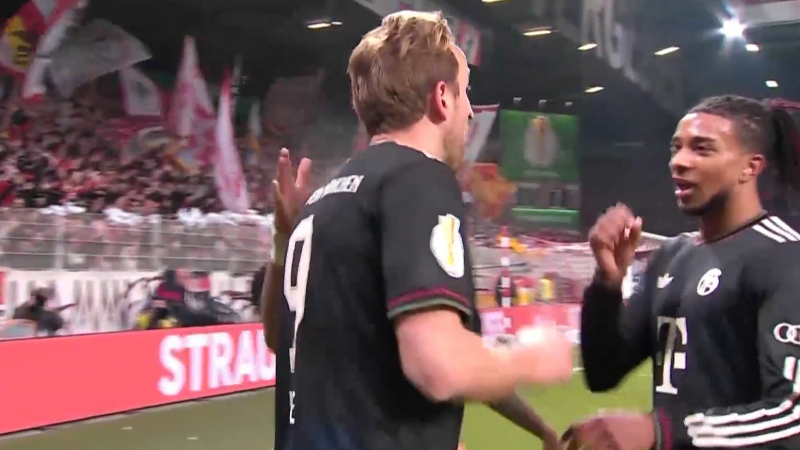 گل دوم بایرن مونیخ به یونیون برلین (هری کین)