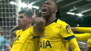 گل دوم تاتنهام به نیوکسل (رومرو)