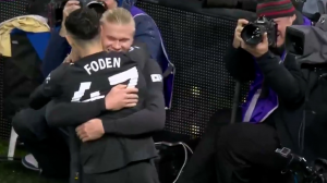  گل چهارم منچسترسیتی به فولام توسط فودن 