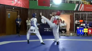 پیروزی مقتدرانه ابوالفضل زندی مقابل اکوادور 