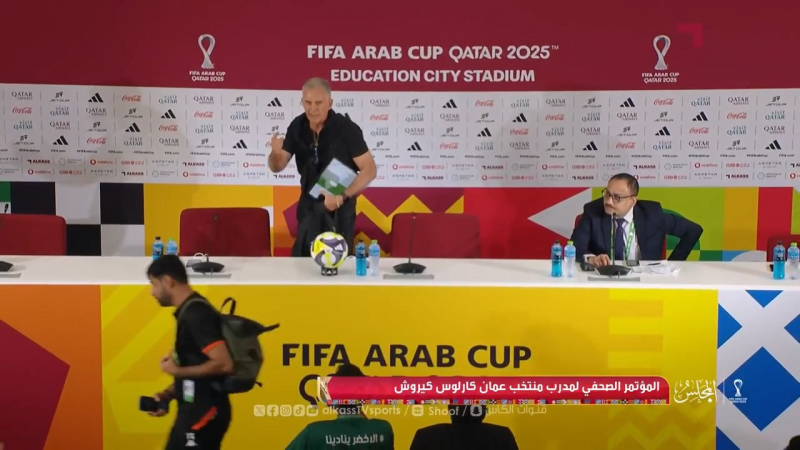 جنجال کی‌روش در کنفرانس خبری