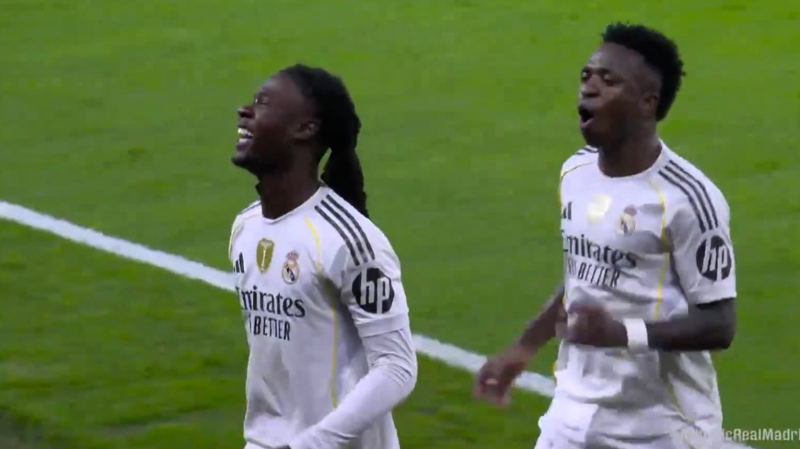 گل دوم رئال مادرید به بیلبائو توسط کاماوینگا