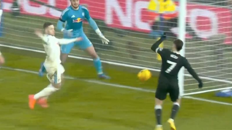 گل اول چلسی به لیدز (نتو)