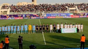 جو ورزشگاه نصیری قبل از شروع بازی